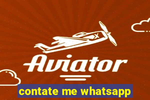 contate me whatsapp